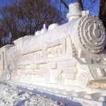 25 spettacolari sculture di neve